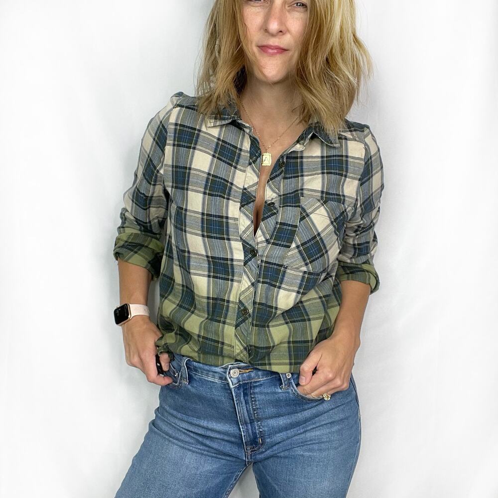 Plaid Button Down